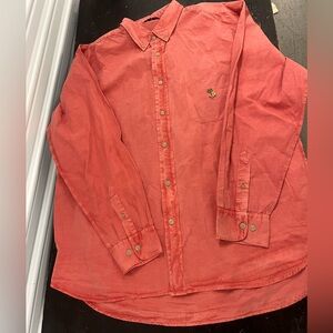 Vintage Rum Island Long Sleeve Button Down 🌵Large